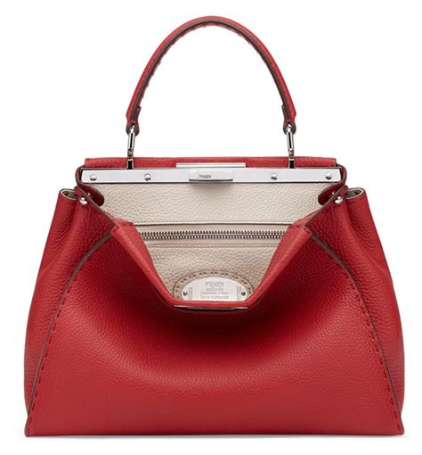 fendi selleria shopper|fendi peekaboo selleria.